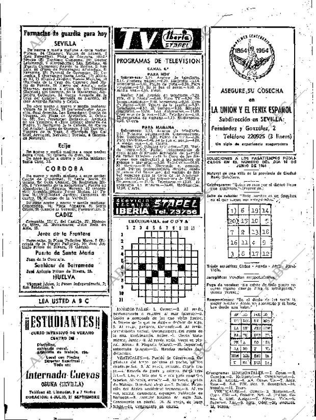 ABC SEVILLA 16-06-1964 página 75