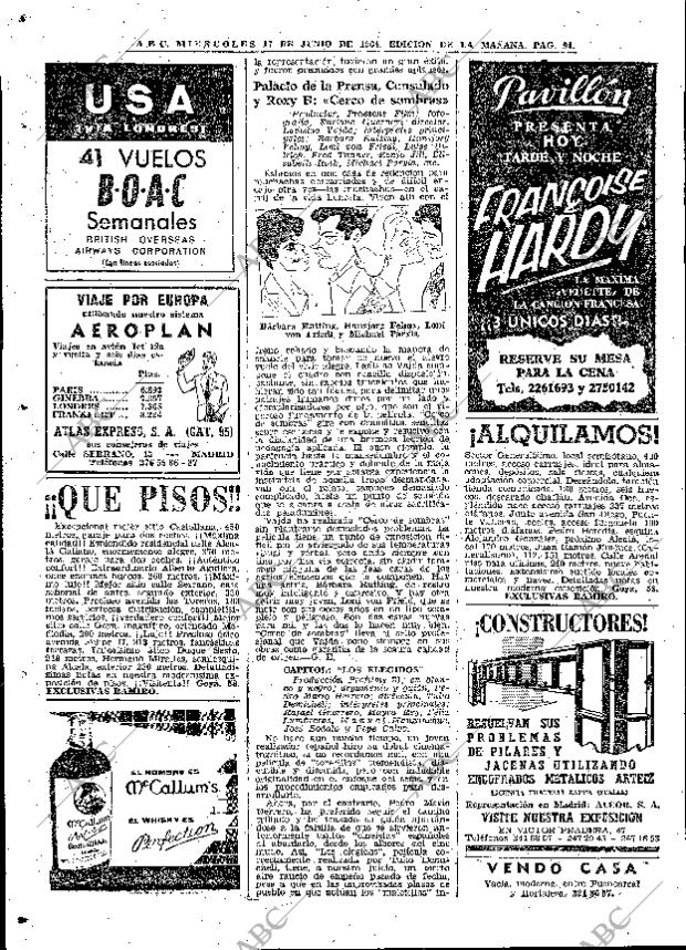 ABC MADRID 17-06-1964 página 94