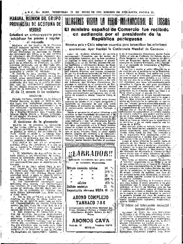 ABC SEVILLA 17-06-1964 página 37