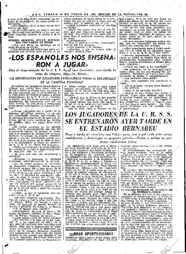 ABC MADRID 20-06-1964 página 96