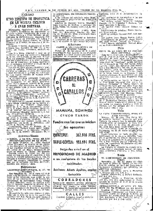 ABC MADRID 20-06-1964 página 99