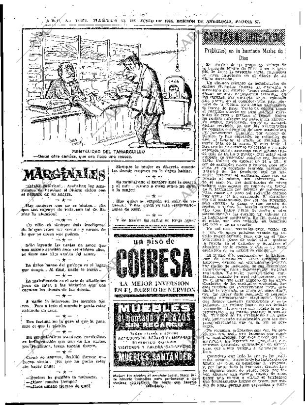 ABC SEVILLA 23-06-1964 página 57