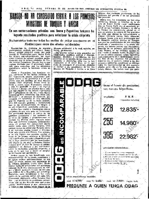 ABC SEVILLA 25-06-1964 página 33