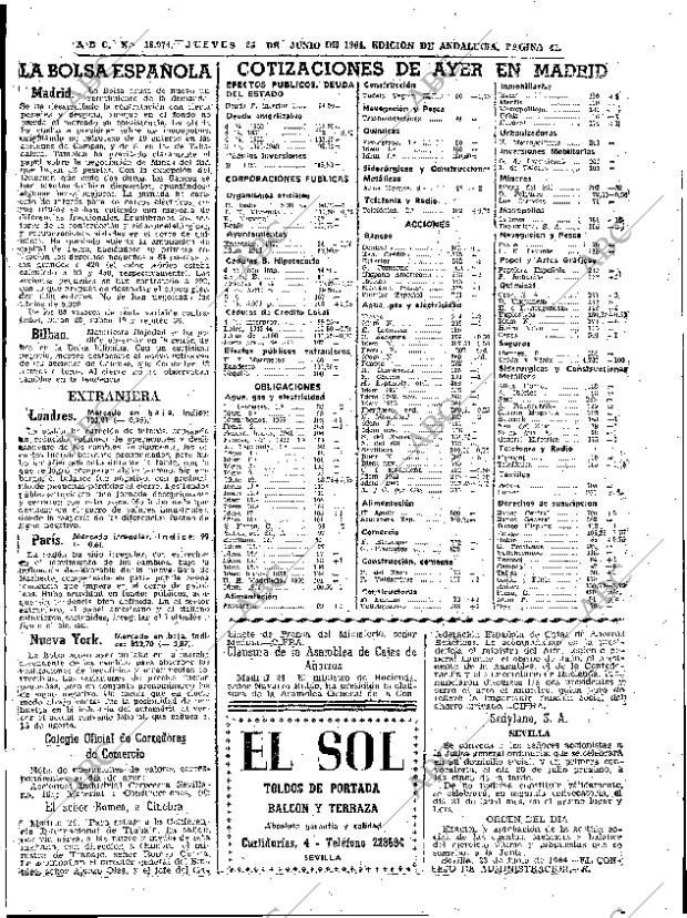 ABC SEVILLA 25-06-1964 página 41