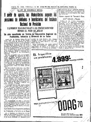 ABC SEVILLA 26-06-1964 página 23