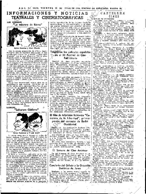 ABC SEVILLA 26-06-1964 página 39