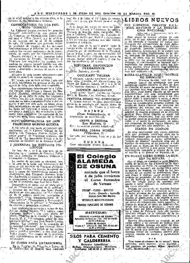 ABC MADRID 01-07-1964 página 54