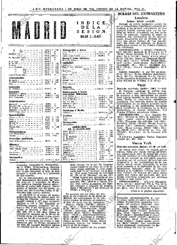 ABC MADRID 01-07-1964 página 57