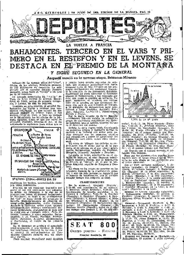 ABC MADRID 01-07-1964 página 59