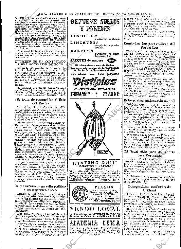 ABC MADRID 02-07-1964 página 34