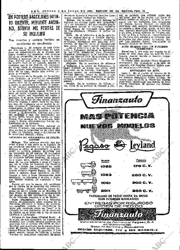 ABC MADRID 02-07-1964 página 45
