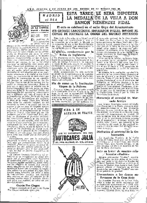 ABC MADRID 02-07-1964 página 49