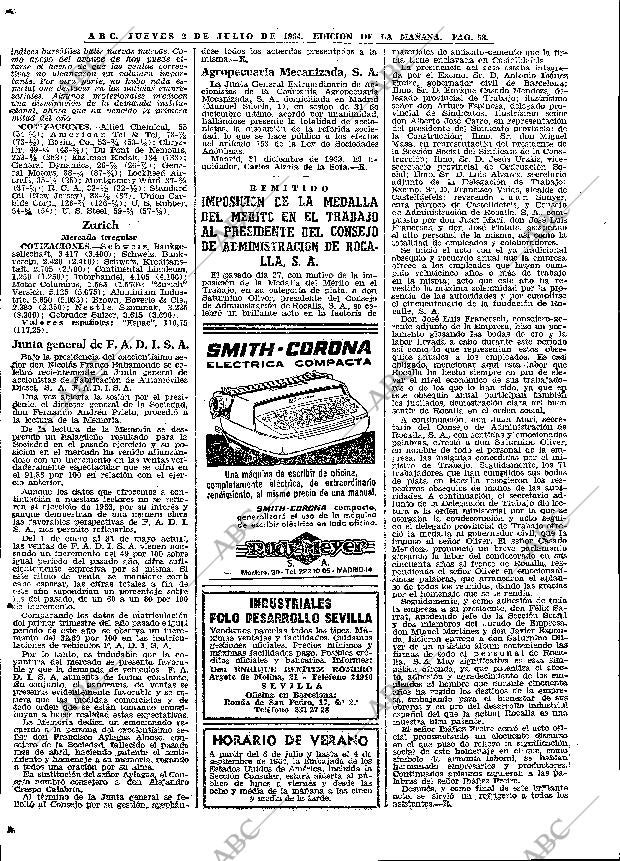 ABC MADRID 02-07-1964 página 58