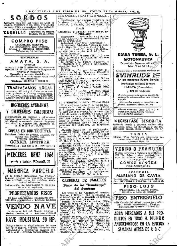 ABC MADRID 02-07-1964 página 62
