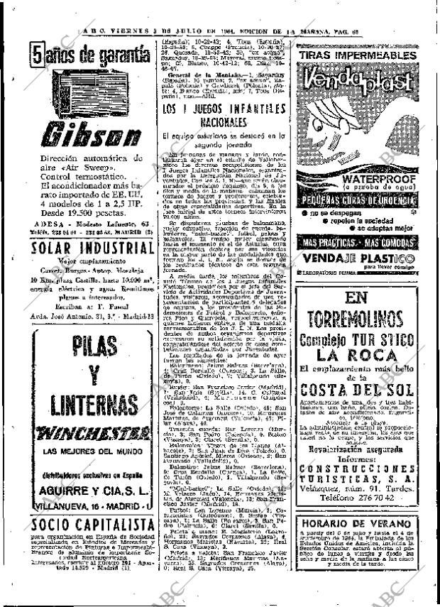 ABC MADRID 03-07-1964 página 60