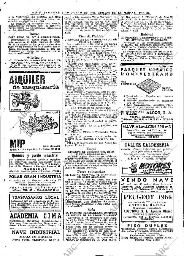 ABC MADRID 03-07-1964 página 62