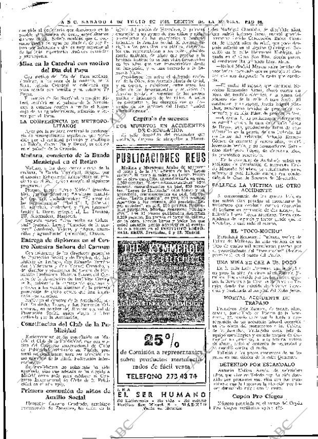 ABC MADRID 04-07-1964 página 66