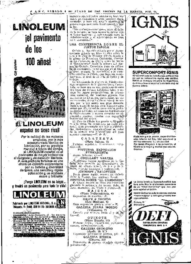 ABC MADRID 04-07-1964 página 68