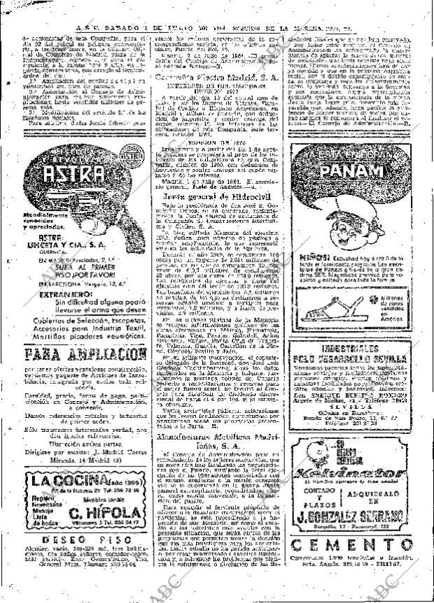 ABC MADRID 04-07-1964 página 72