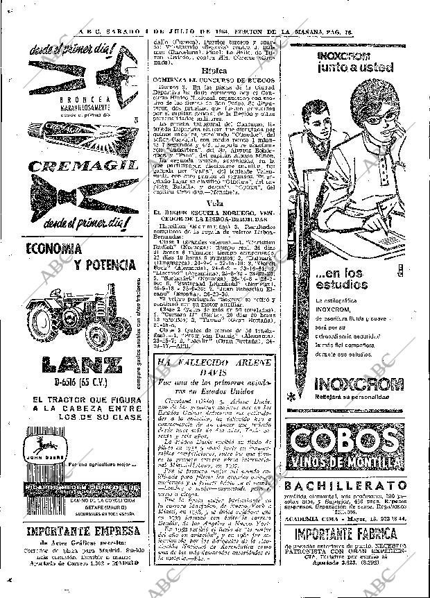 ABC MADRID 04-07-1964 página 76