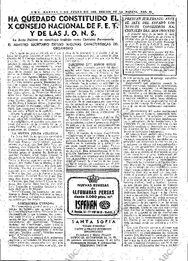 ABC MADRID 07-07-1964 página 43