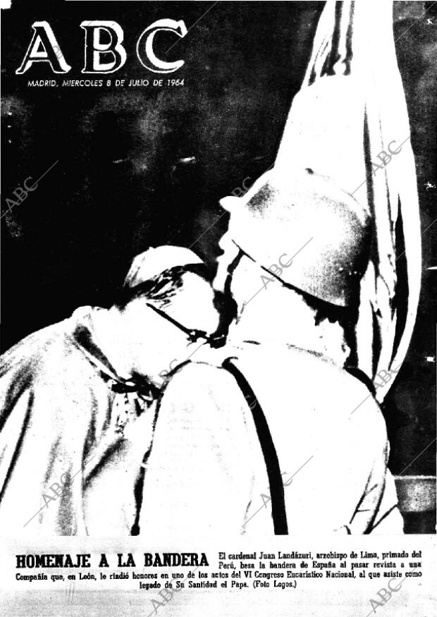 ABC MADRID 08-07-1964 página 1