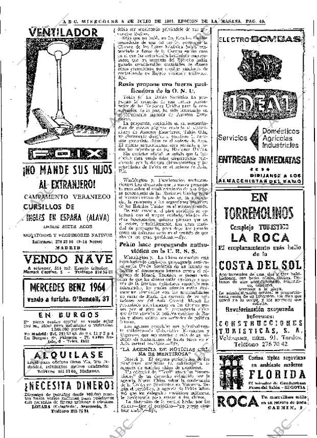 ABC MADRID 08-07-1964 página 40
