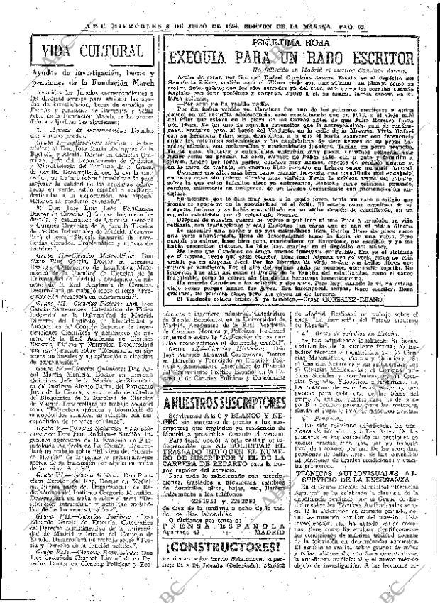 ABC MADRID 08-07-1964 página 53