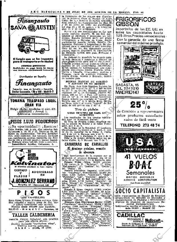 ABC MADRID 08-07-1964 página 62