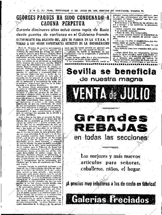 ABC SEVILLA 08-07-1964 página 15