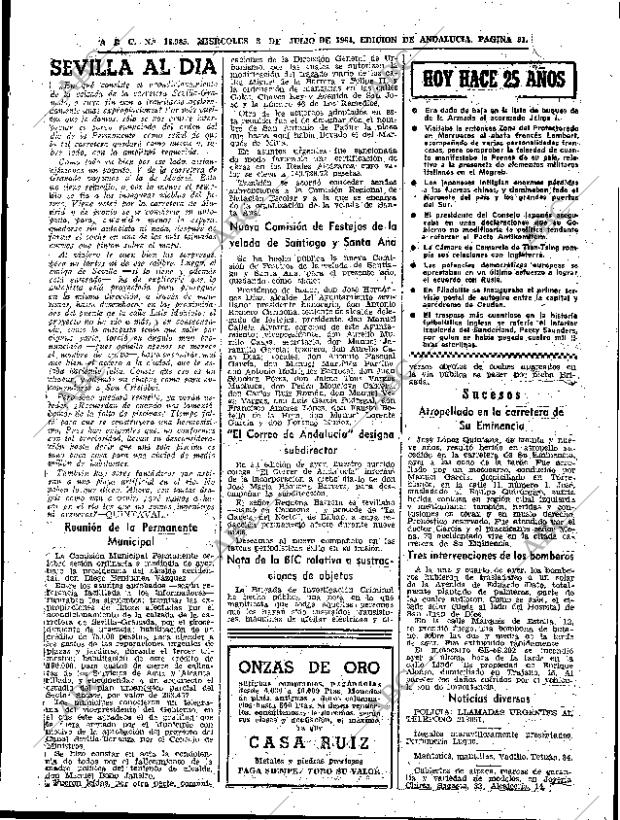 ABC SEVILLA 08-07-1964 página 25