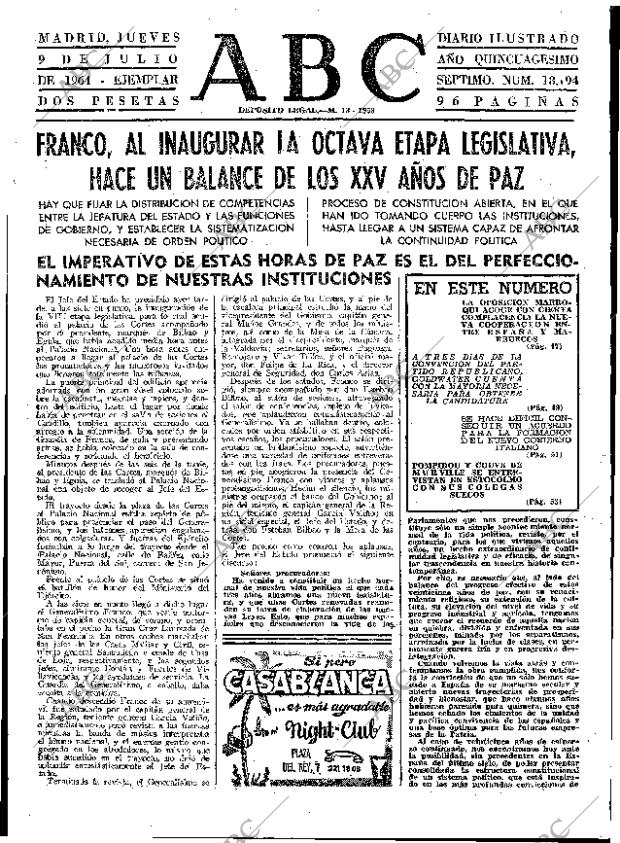 ABC MADRID 09-07-1964 página 39