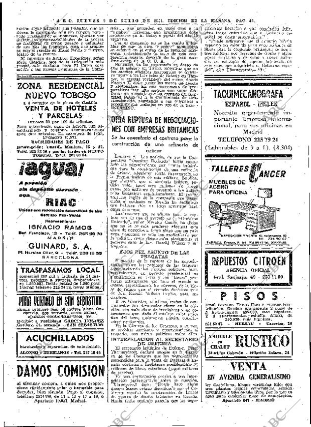 ABC MADRID 09-07-1964 página 48