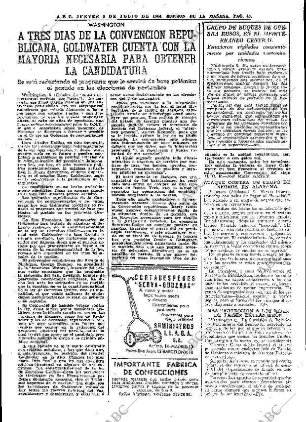 ABC MADRID 09-07-1964 página 49