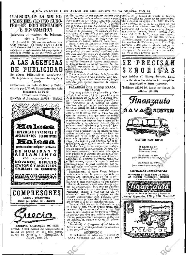 ABC MADRID 09-07-1964 página 54