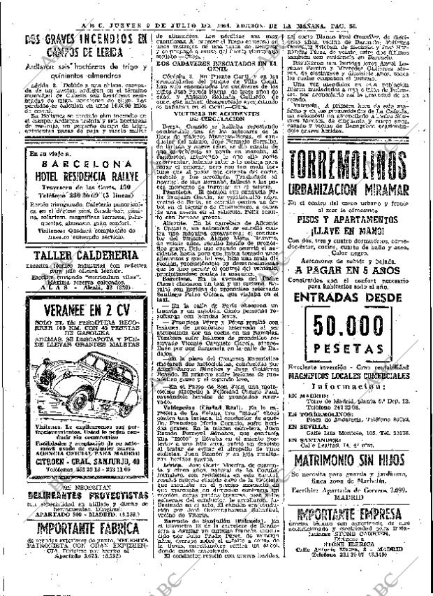 ABC MADRID 09-07-1964 página 56