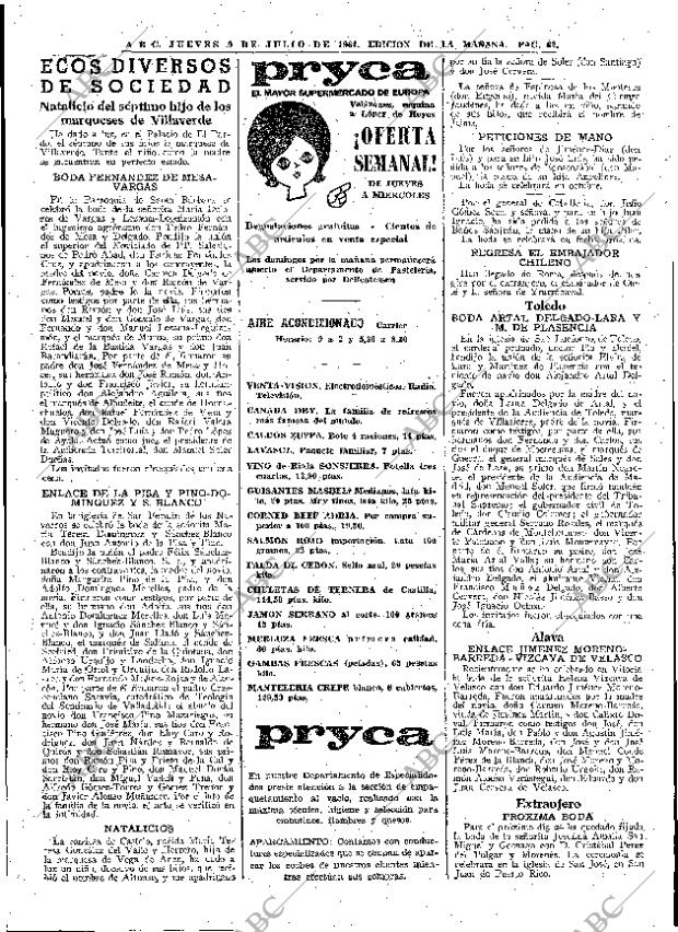 ABC MADRID 09-07-1964 página 62