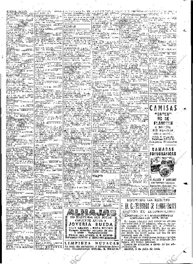 ABC MADRID 09-07-1964 página 89