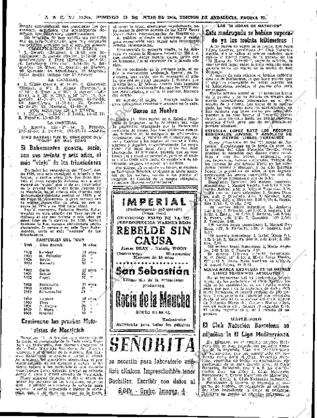 ABC SEVILLA 12-07-1964 página 77