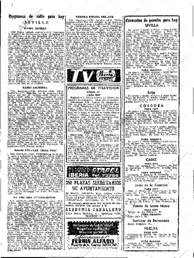 ABC SEVILLA 12-07-1964 página 85