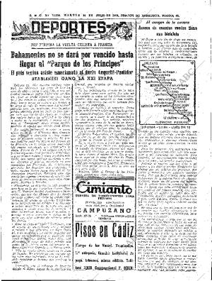 ABC SEVILLA 14-07-1964 página 43