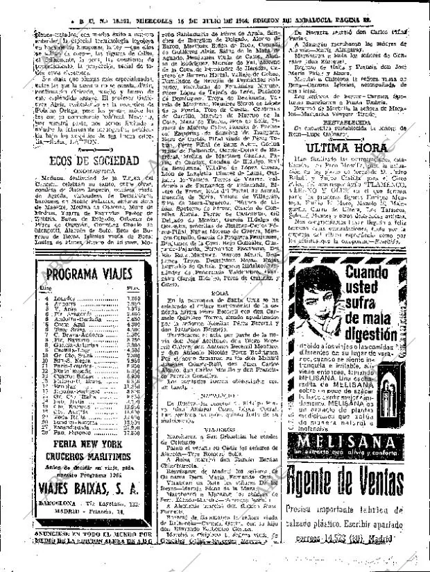 ABC SEVILLA 15-07-1964 página 32