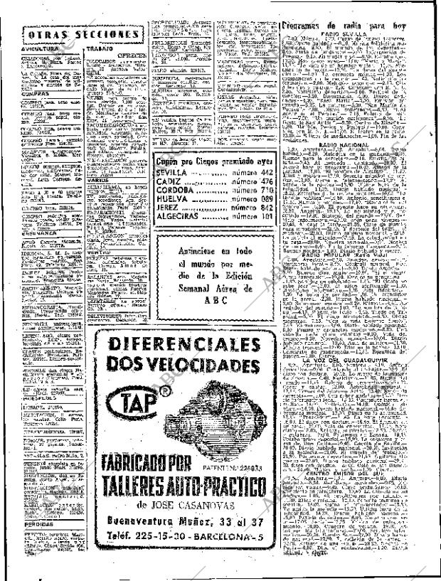 ABC SEVILLA 15-07-1964 página 46