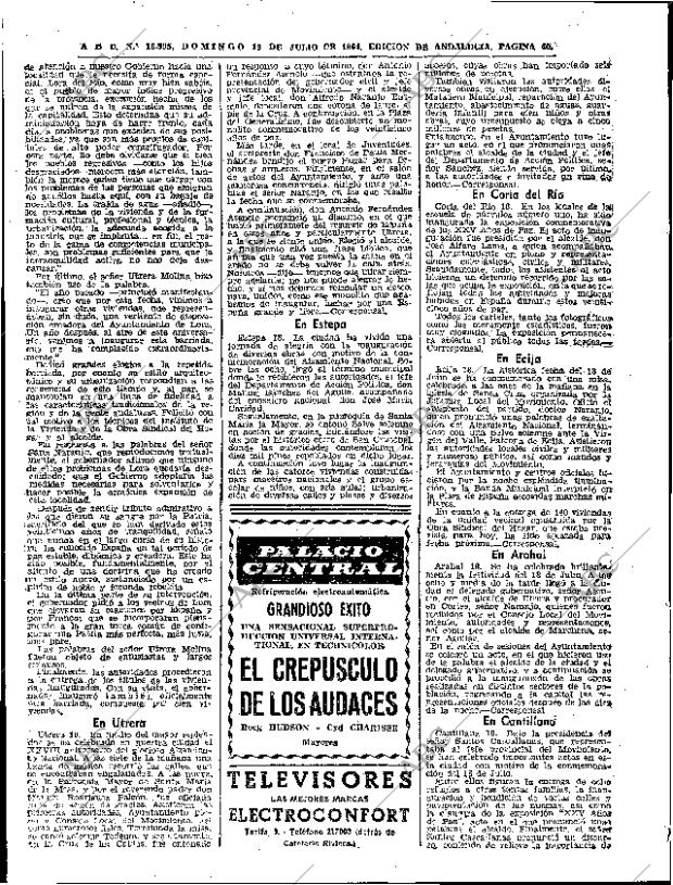 ABC SEVILLA 19-07-1964 página 40