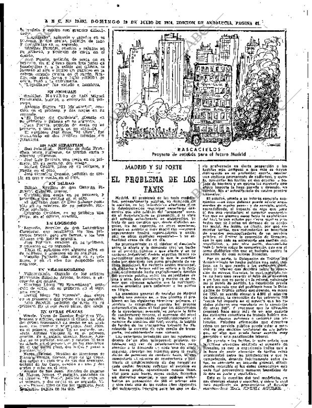 ABC SEVILLA 19-07-1964 página 61