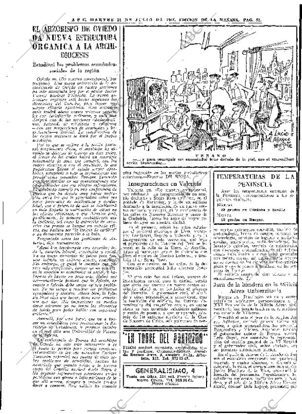 ABC MADRID 21-07-1964 página 51