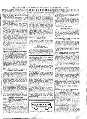 ABC MADRID 21-07-1964 página 56
