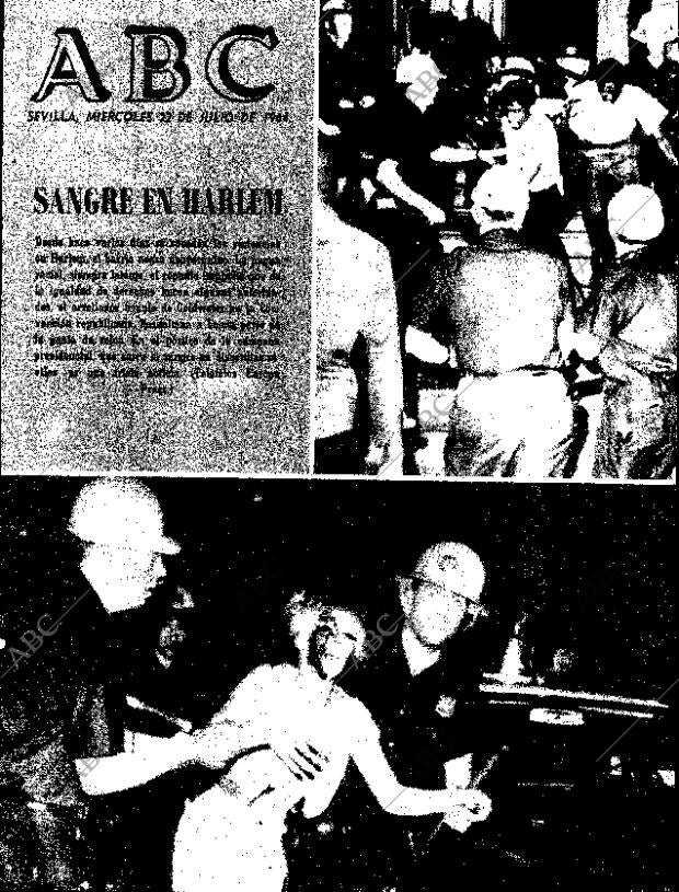 ABC SEVILLA 22-07-1964 página 1