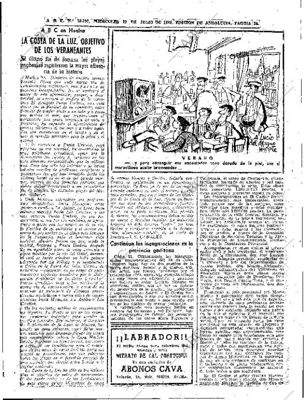 ABC SEVILLA 22-07-1964 página 25