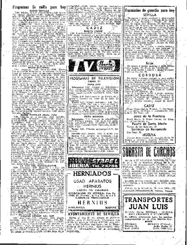 ABC SEVILLA 22-07-1964 página 39